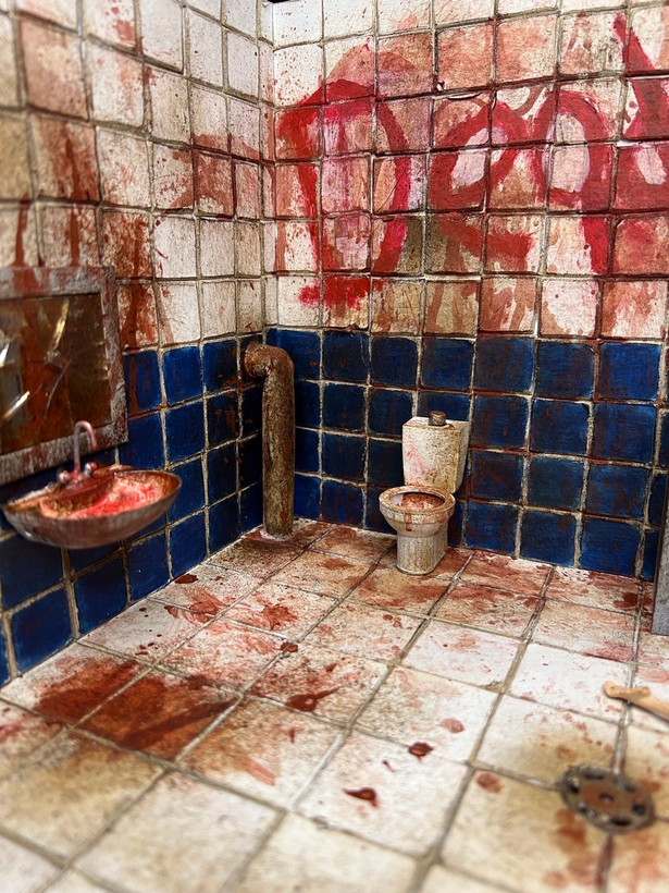 ماکت رزیدنت اویل | دیورامای ترسناک و دستساز Resident Evil