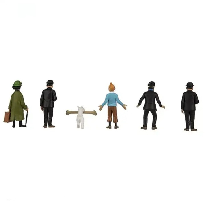 فیگور تن تن ۶ تایی مدل Characters Pack