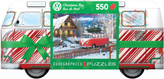 پازل يوروگرافيك 550 تكه 5664-8551 VW Christmas Bus Tin
