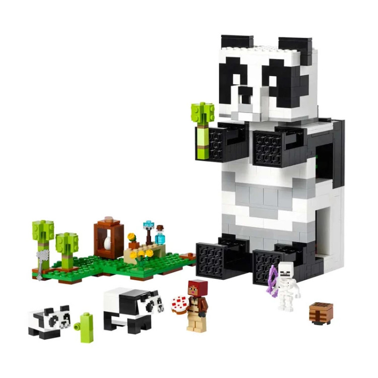 لگو 553 تکه ماینکرافت مدل پناهگاه پاندا Panda Haven کد 31245